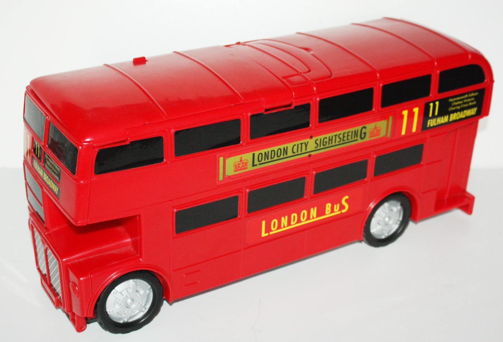 Ken's Vintage Toys Chad Valley London Bus Playset