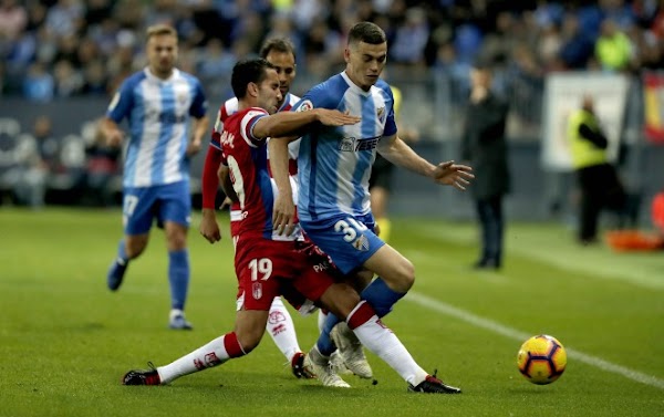 El Málaga muestra sus carencias contra el Granada (0-1)