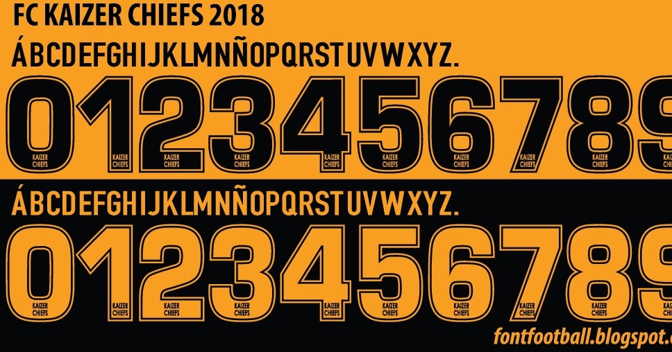 chiefs kaizer font vector fc kit shirt football