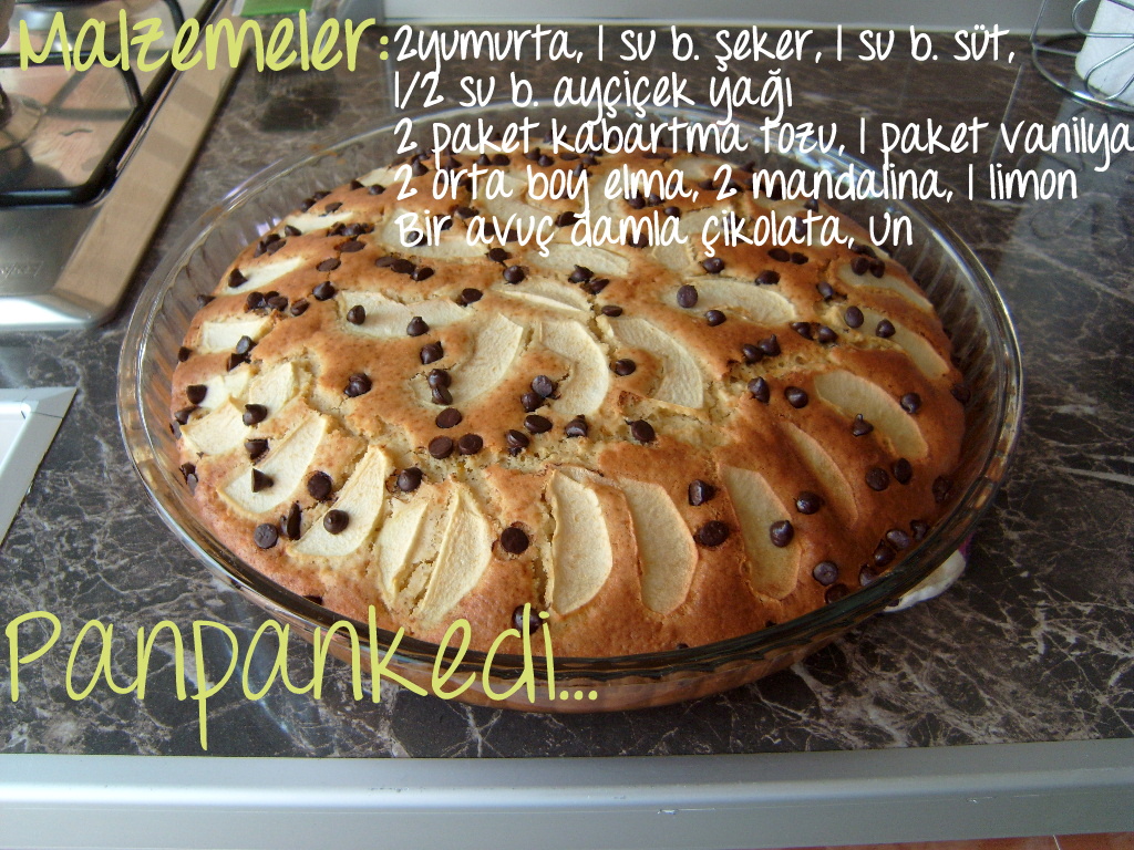 Panpankedi&hellip; Elmalı, Mandalinalı Kek&hellip;