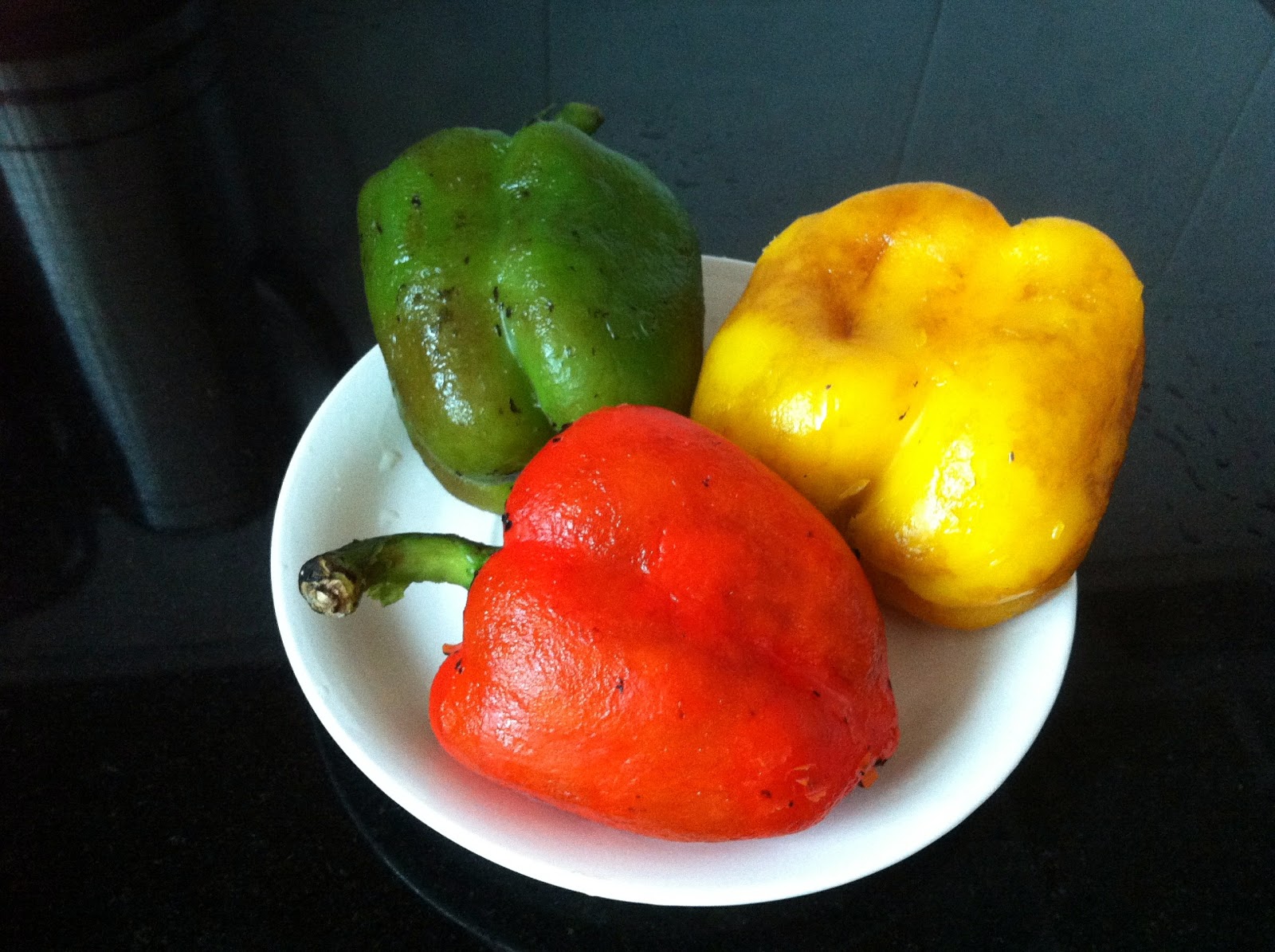 What To Bake Today How to remove Bell Peppers' skin