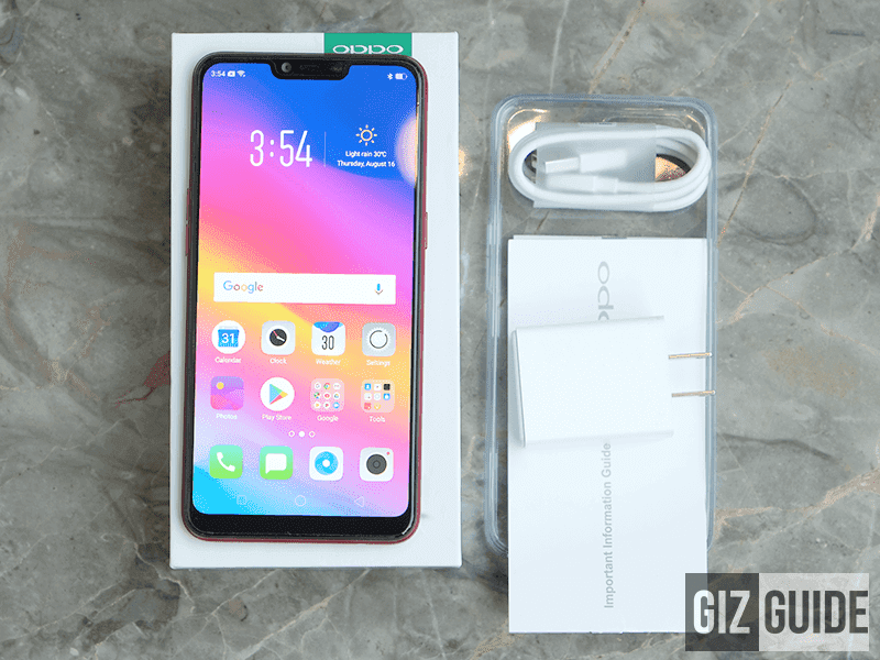The OPPO A3s has a 6.2-inch In-Cell IPS display The OPPO A3s has a 6.2-inch In-Cell IPS display