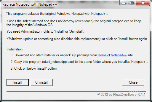 TÉLÉCHARGER NOTEPAD 64 BITS WINDOWS 7