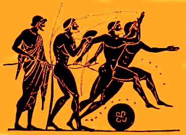 Vetores de Jogos Olímpicos Da Antiguidade Gravuras De Madeira