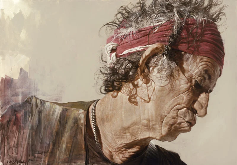 Keith Richards - Nuevo Realismo Pop - Sebastian Krüger 1963 