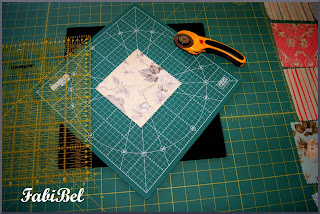 Patchwork - Cutting fabric pieces Patchwork - Cutting fabric pieces
