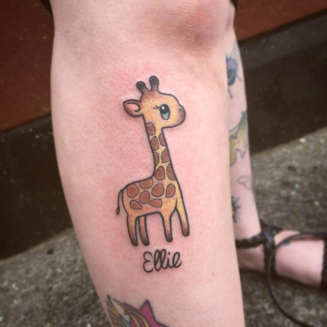 tatuagens incríveis de girafas tatuagens incríveis de girafas