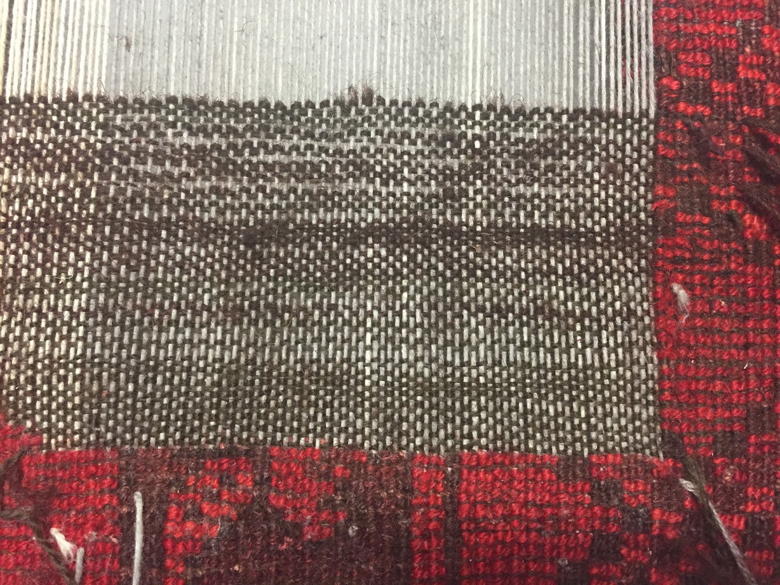 Kosker Traditional Rug Repair Undoing an old Repair Afghan Rug