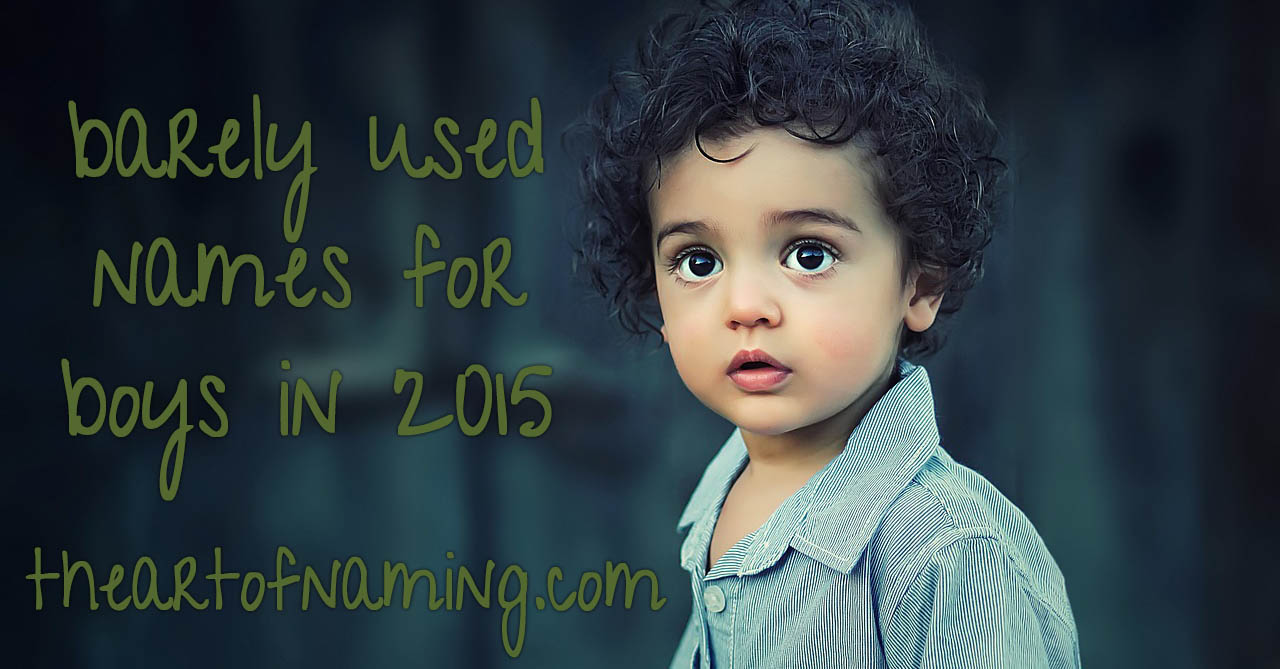 The Art of Naming Barely Used Boy Names Harris, Bridger & Merrick