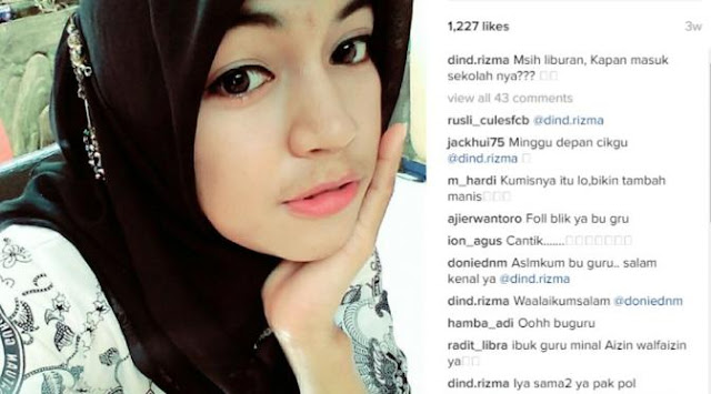 Rizma, Guru SD Cantik Asal Tegal yang Jadi Idola Rizma, Guru SD Cantik Asal Tegal yang Jadi Idola