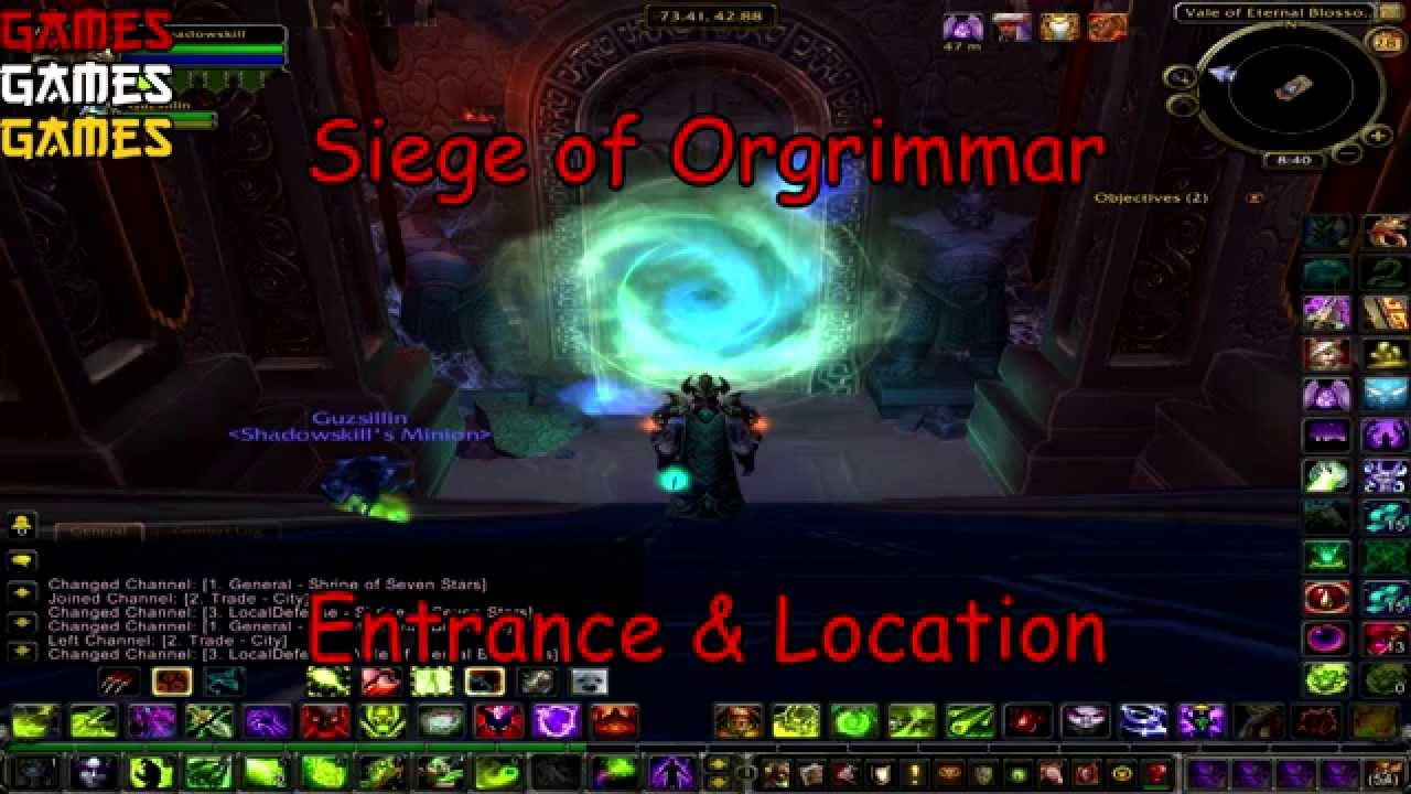 siege of orgrimmar entrance