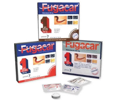 Thuốc tẩy giun Fugacar, một trong số những loại thuốc tẩy giun tốt nhất