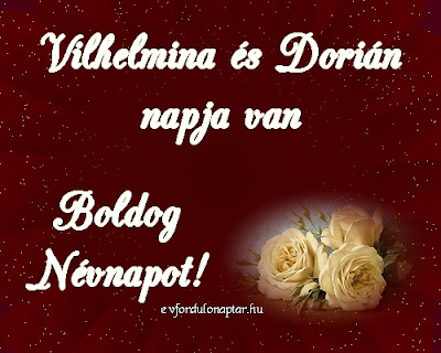 Szeptember 19 - Vilhelmina, Dorián névnap