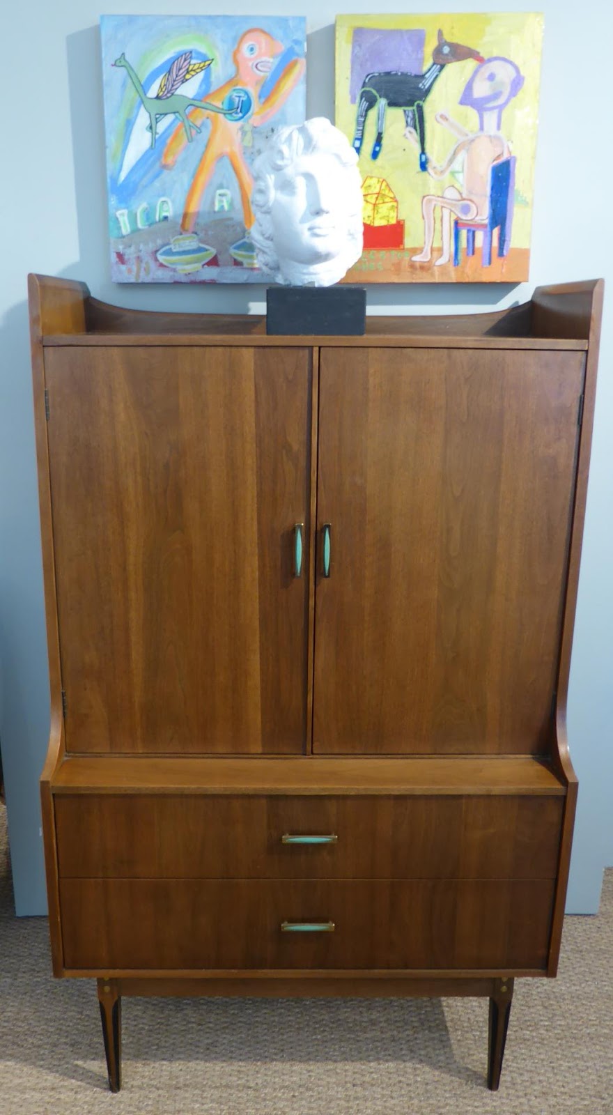 MICHAEL THOMAS Kroehler Furniture MCM Wardrobe