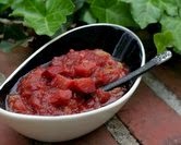 Savory Rhubarb Chutney