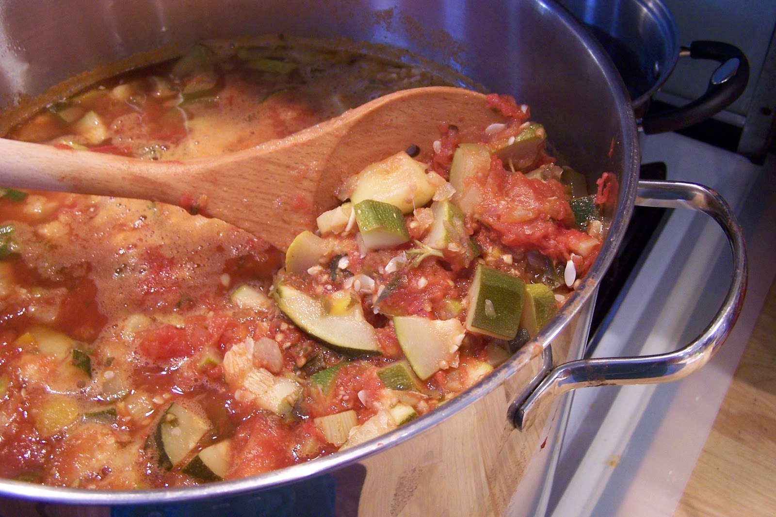 Somethings Old, New, Green, Redo! Canning Italian Zucchini in Stewed