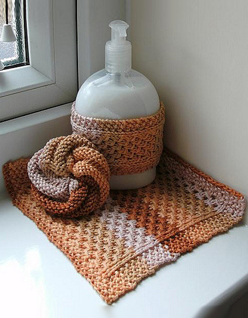 Beautiful Skills Crochet Knitting Quilting Lace Mesh Wash Cloth
