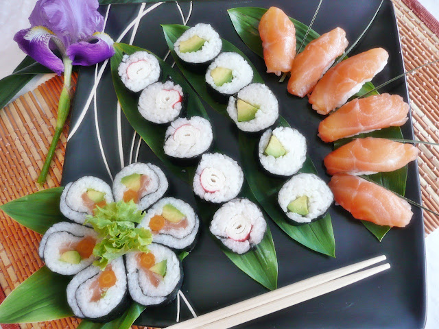 Sushi Hosomaki sau ''rulouri subtiri''