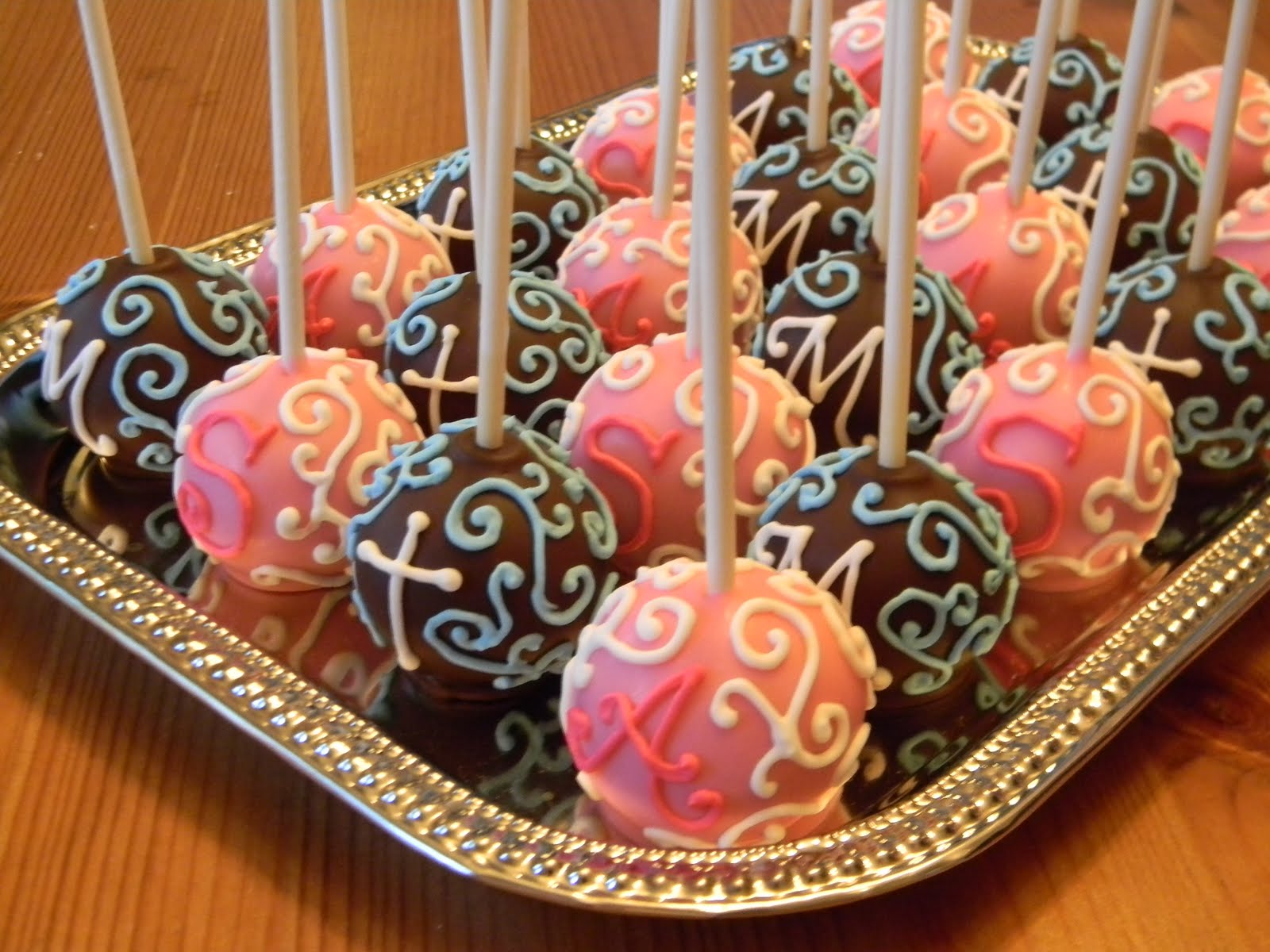 Sweet Treats by Bonnie Fancy Baptism Cake Pops