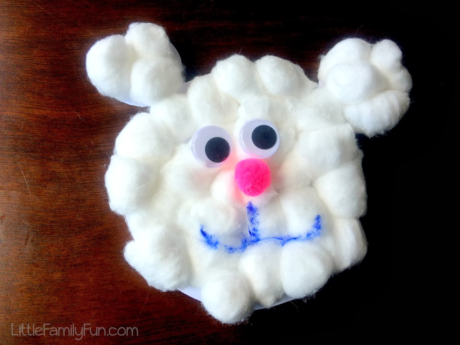 Little Family Fun: Polar Bear Craft