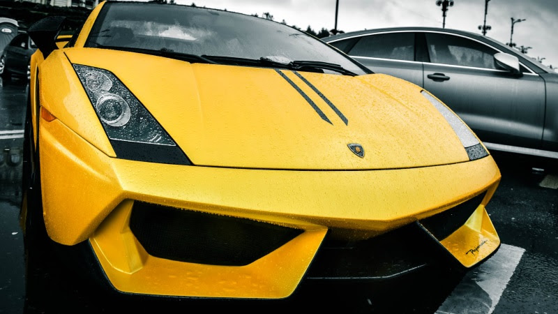 Lamborghini on Urban Streets