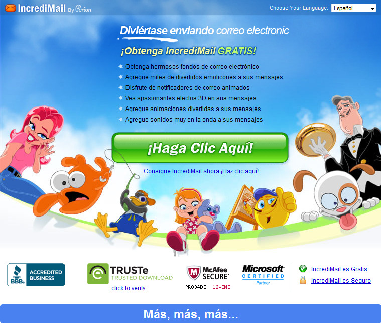 Envía y Recibe Correos con Incredimail Incredimail gestor de correos