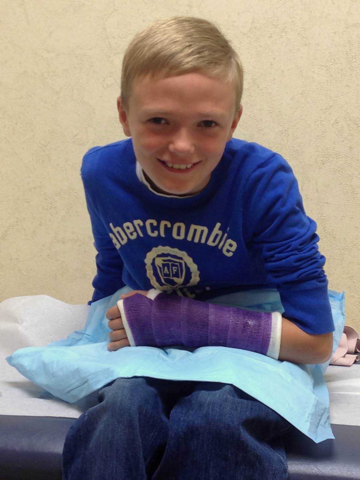 The Jenkins Family Carter's hand