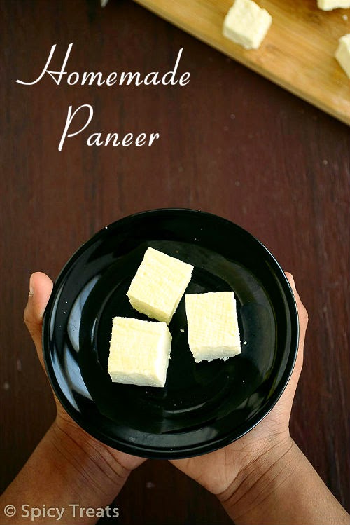 Homemade Paneer 