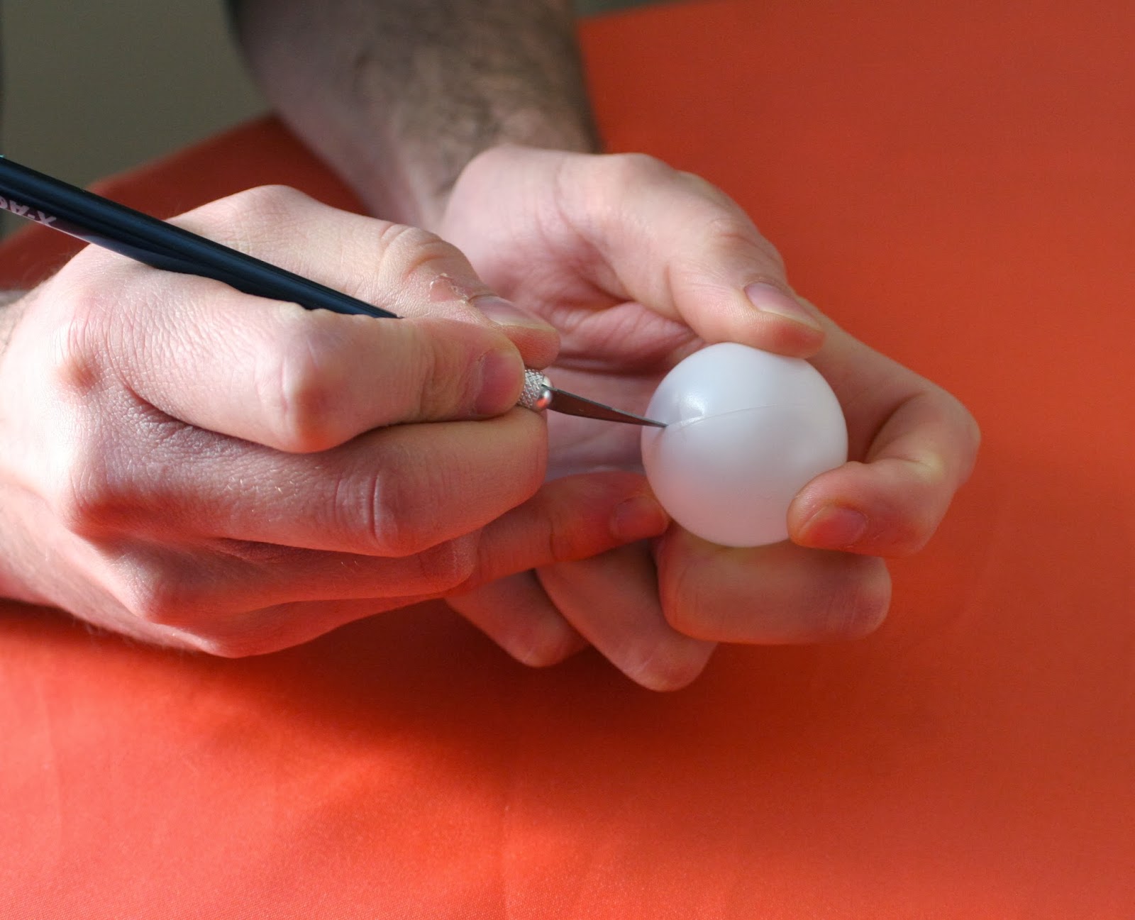 Ping Pong Ball Lights Sarah & Nick