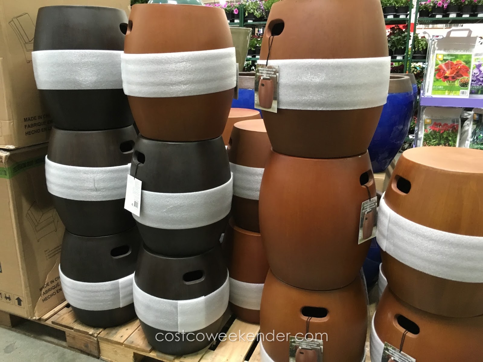 Lightweight Concrete Accent Table Costco Weekender