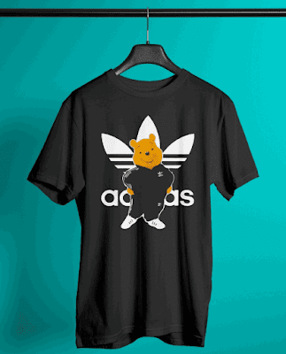Adidas Winnie Pooh T Shirt, Winnie Pooh Adidas T Shirt