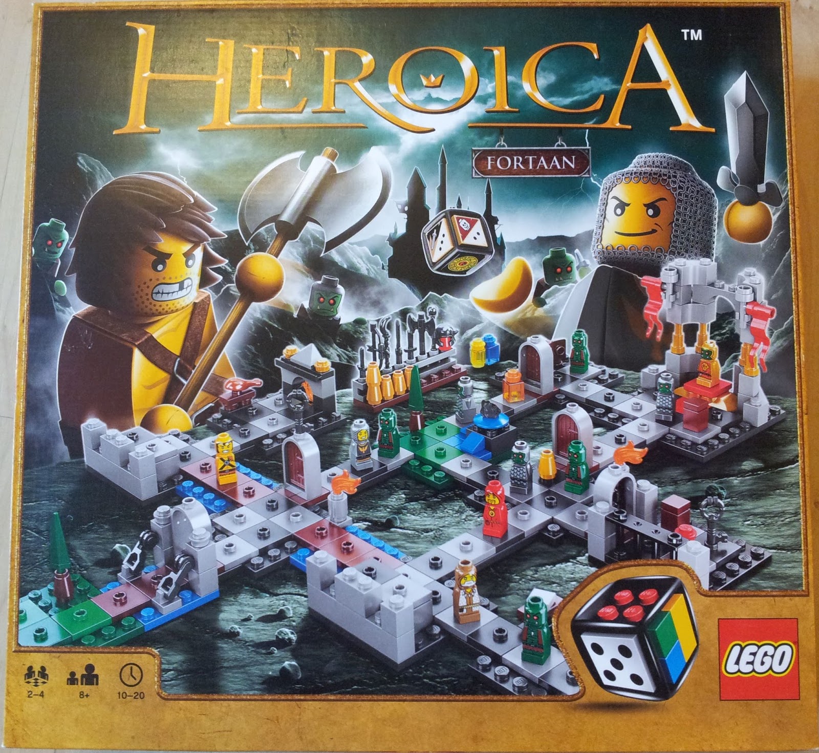 lego heroica castle fortaan