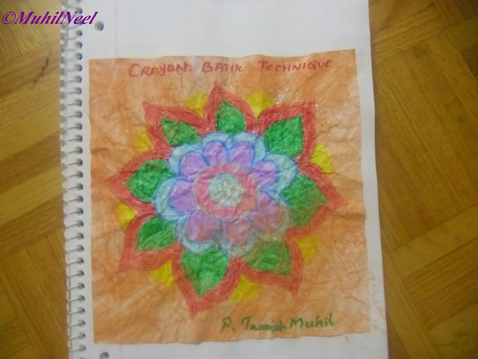 Here is the of the above said process.