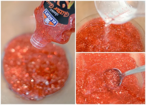 SANTA SLIME- so fun for kids & smells just like Christmas!