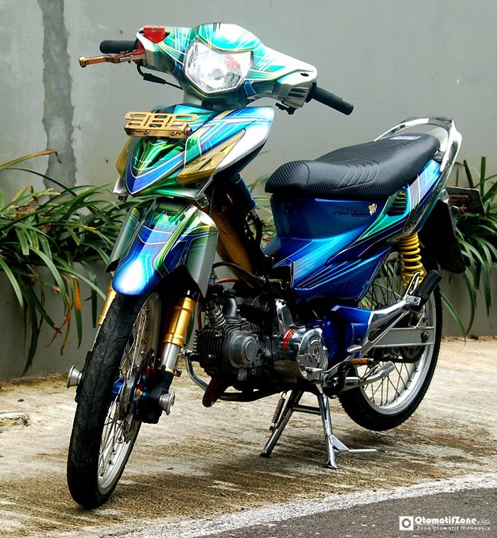 Modifikasi Revo Fit modifikasi honda revo 110 fit absolute drag sederhana tapi Modifikasi Revo Fit modifikasi honda revo 110 fit absolute drag sederhana tapi