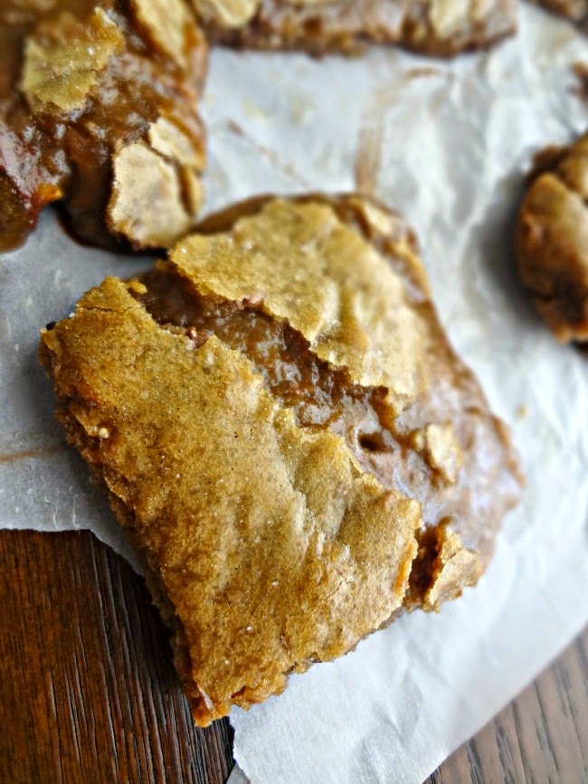 The Cooking Actress Browned Butter Brown Sugar Toffee Blondies