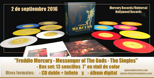 "FREDDIE MERCURY - MESSENGER OF THE GODS"