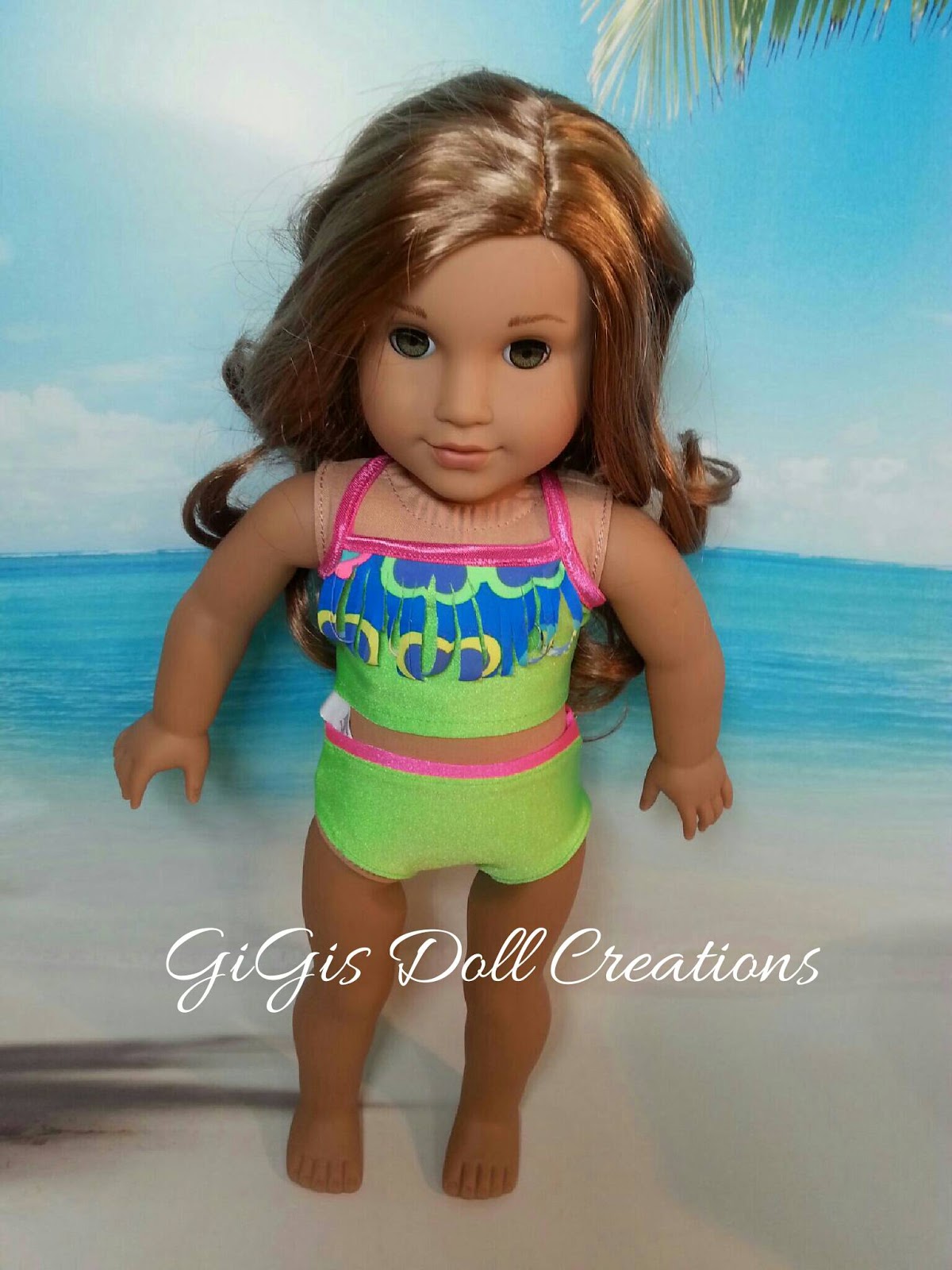 GiGi's Doll and Craft Creations My Creation of LookALike Lea Clark