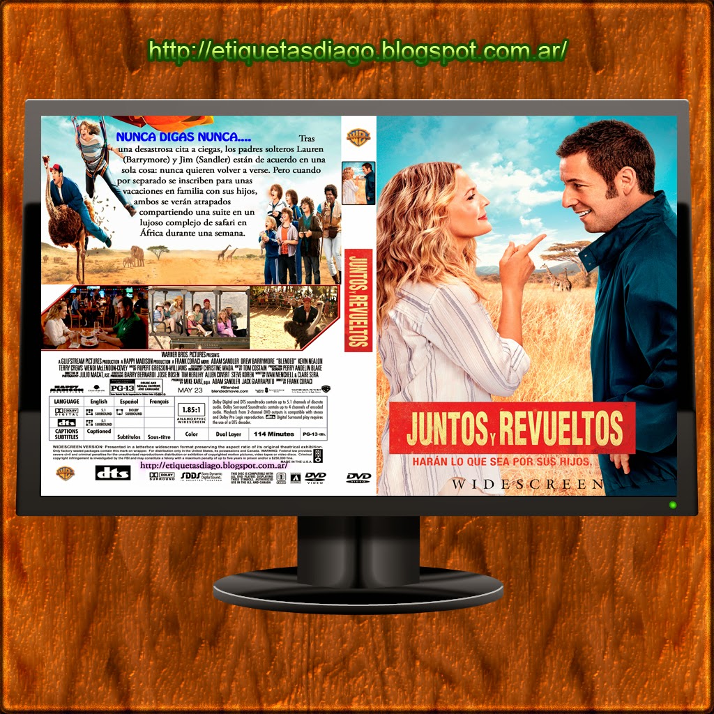 Juntos y revueltos DVD COVER