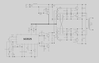 преобразователь на SG3525 для солнечных батарей с чистым синусом 12-24-48-220 power inverter 4800 watt