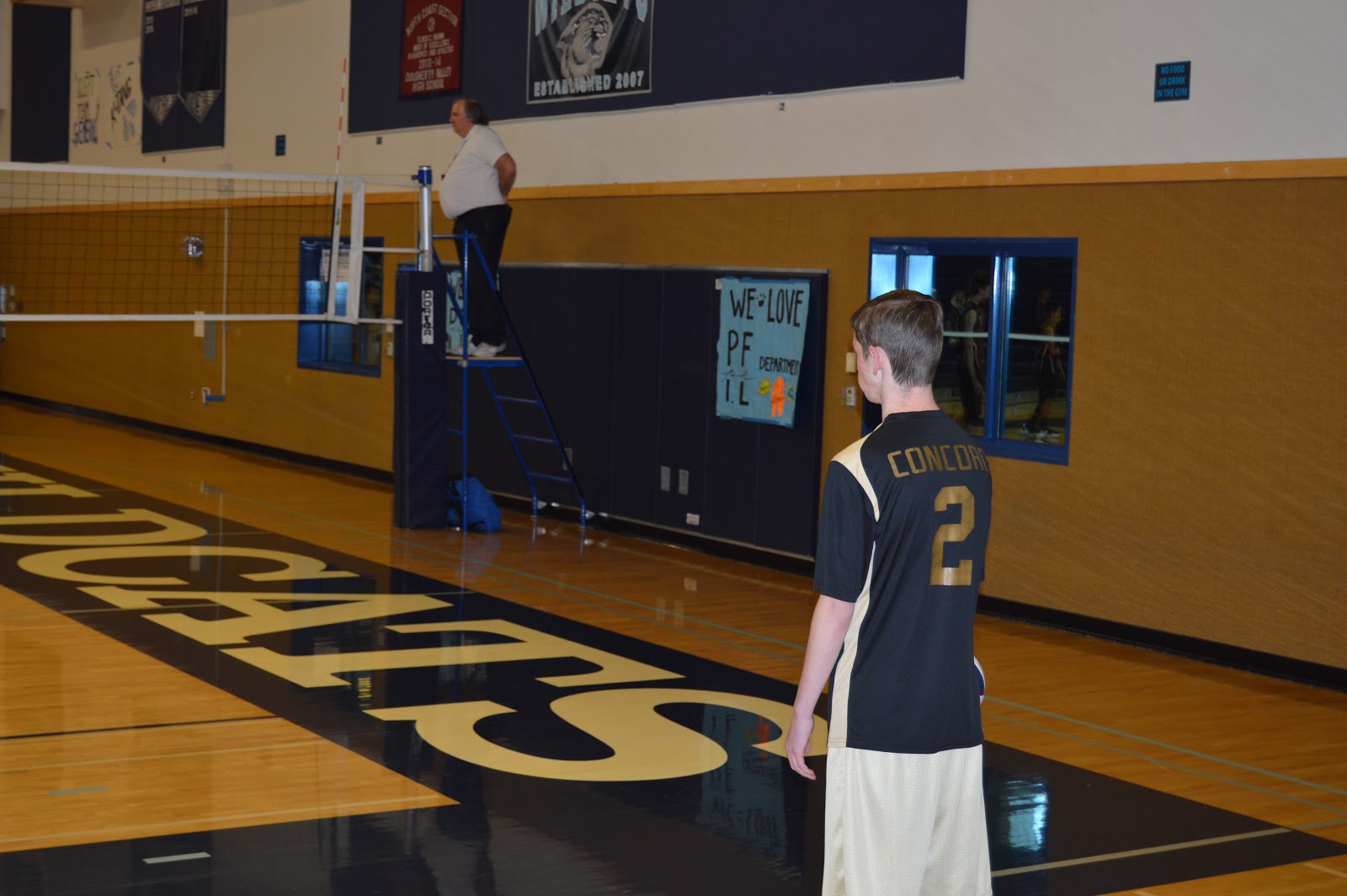 The Burr Family Track and Volleyball!