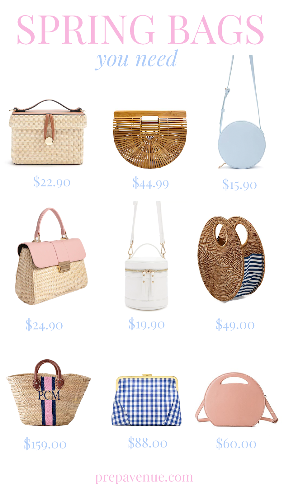 Spring Bags You Need Prep Avenue