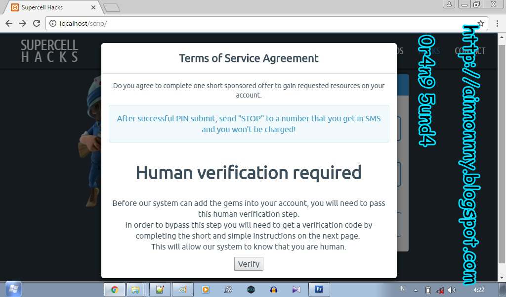 Human verification