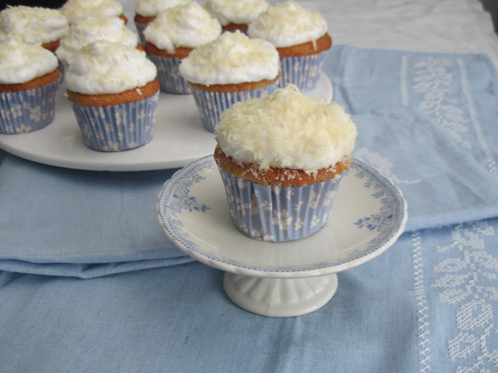 Cupcakes de Coco Las Recetas de Marichu.... y las mias