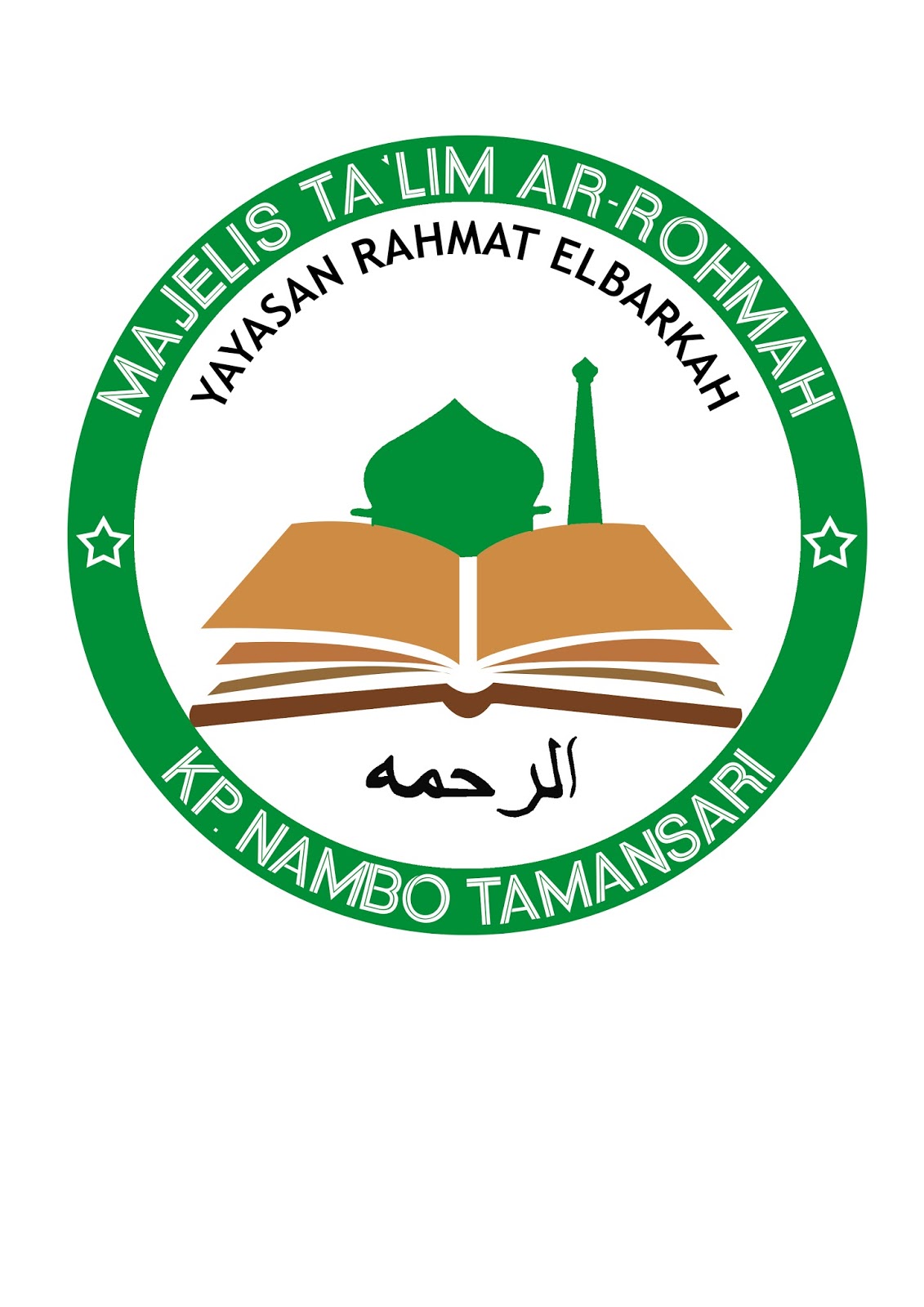 YAYASAN RAHMAT EL BARKAH LOGO MAJELIS TA�LIM ARROHMAH