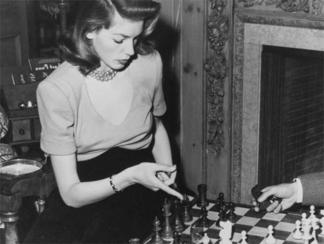 [AJEDREZ] Lauren Bacall & Humphrey Bogart Bacall