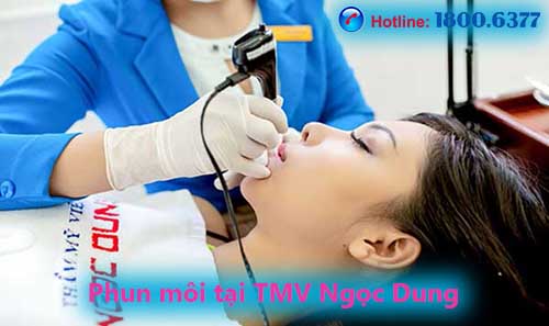 Phun môi tại TMV Ngọc Dung Phun môi tại TMV Ngọc Dung