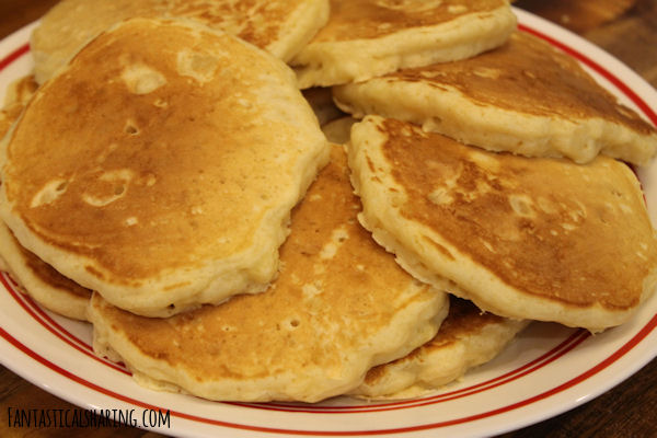 Pete's Scratch Pancakes (with pineapple) #recipe #breakfast #pancakes #homemade #pineapple