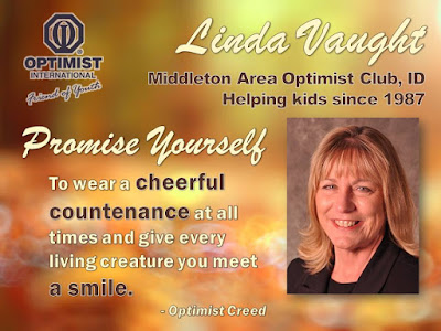 Optimist Creed Linda Vaught Disney 