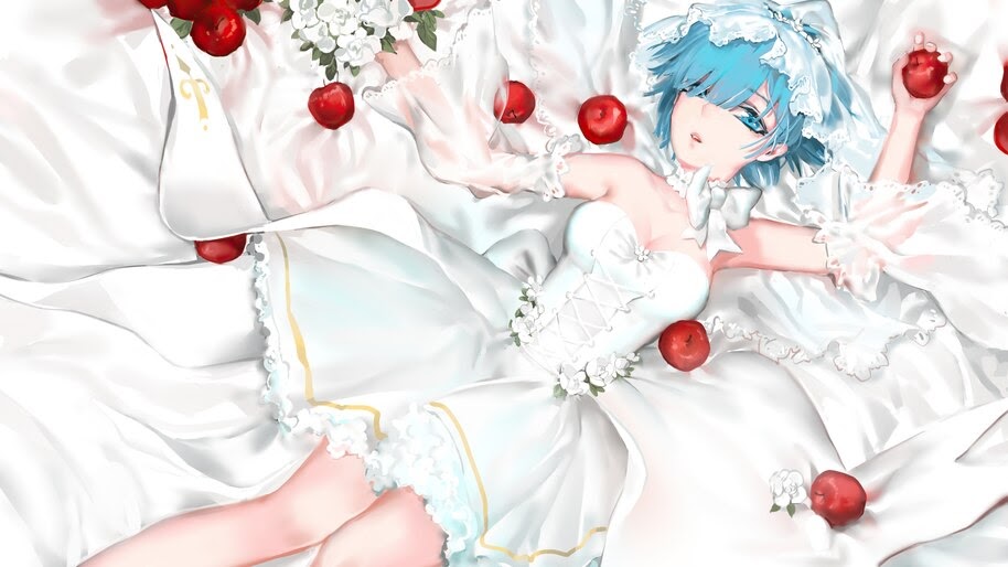 Anime, Girl, Rem, Re:Zero, 4K, #4.2731